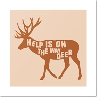 Deer Puns Posters and Art